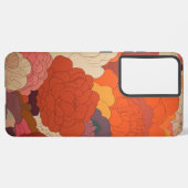 flower samsung garaxy ケース galaxy hoesje (Linkerkant)