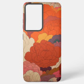 flower samsung garaxy ケース samsung galaxy hoesje (Achterkant)