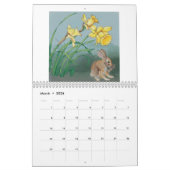 Flower sand Fauna 2026 Wall Calendar Kalender (Mar 2026)