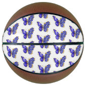 Flower Sapphire Butterfly Basketbal (Voorkant)