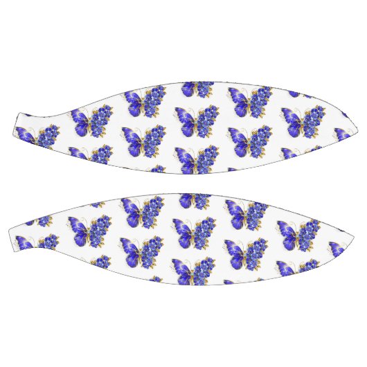Flower Sapphire Butterfly Basketbal (Panelen)