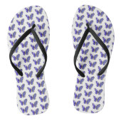 Flower Sapphire Butterfly Teenslippers (Voetbed)