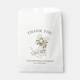 Flower Seeds Paraprofessional Waardering Gift Bedankzakje
