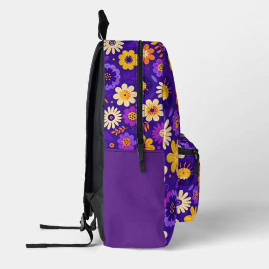 Flower Sew Bag Bedrukte Rugzak (Links)