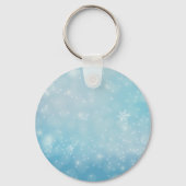 Flower Shape My 1st Christmas Photo Sleutelhanger (Achterkant)