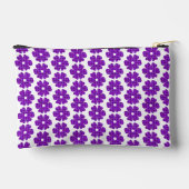 Flower Shape Plaid Purple Pink Etui (Achterkant)