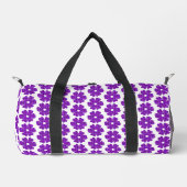 Flower Shape Plaid Purple Pink Plunjezak (Voorkant)