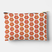Flower Shape Plaid Yellow Orange Pink Etui (Achterkant)