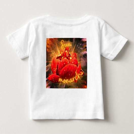 Flower Sherpa Blanket (Achterkant)