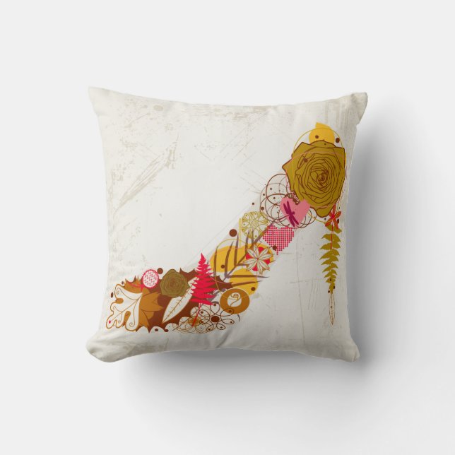 Flower Shoe Amerikaans MoJo Kussen (Voorkant)