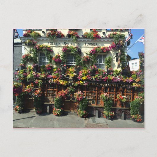 Flower Shop Briefkaart (Voorkant)
