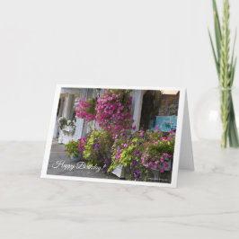 Flower Shop Verjaardag Kaart