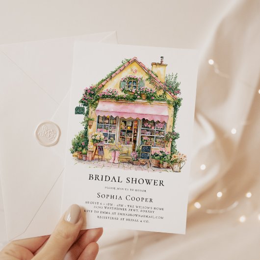 Flower Shop Vrijgezellenfeest Kaart