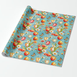 Flower Sky Garden Cadeaupapier