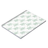 Flower Spiral Notitieboeken voor Bloemenliefhebber (Linkerzijde)