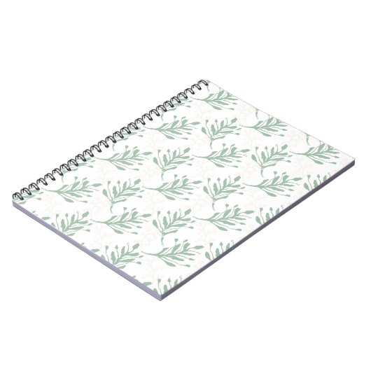 Flower Spiral Notitieboeken voor Bloemenliefhebber (Linkerzijde)