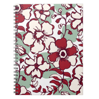 Flower Spiral Notitieboeken voor Journaling