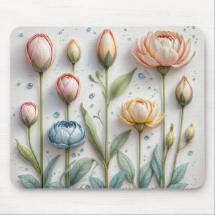 Flower Spring Vibes Muismat – Fris & Bloemen