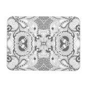 Flower Square Doodle Magneet (Horizontaal)