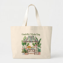 Flower Stand Canvas tas