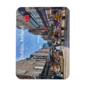 Flower stand on Thomas Street, Dublin, Ierland Magneet (Verticaal)