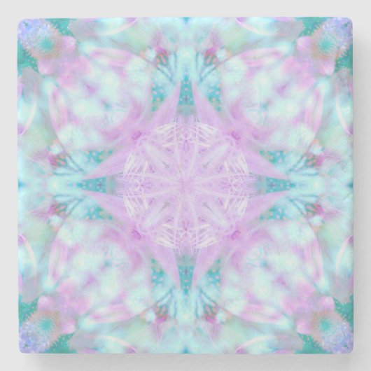 flower stenen onderzetter (Voorkant)