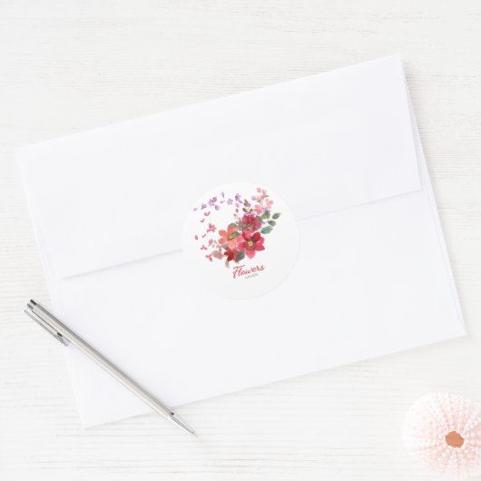 Flower Sticker (Envelop)