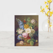 Flower Still Life by Jean Ulrich Tournier Kaart (Gele Bloem)