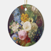 Flower Still Life by Jean Ulrich Tournier Keramisch Ornament (Links)