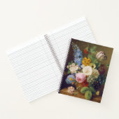 Flower Still Life by Jean Ulrich Tournier Notitieboek (Binnen)