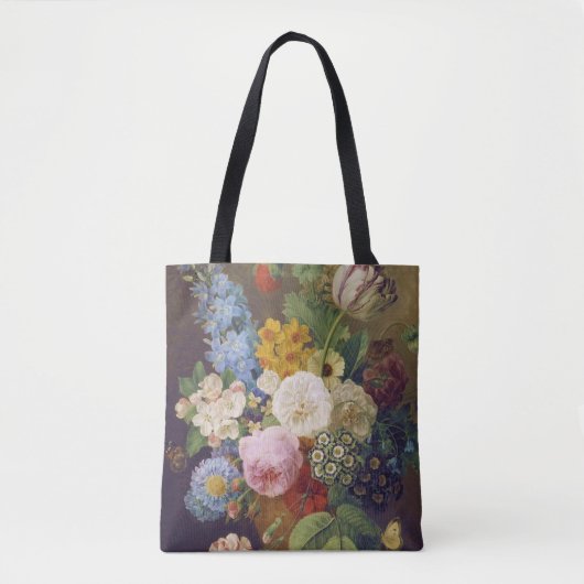 Flower Still Life by Jean Ulrich Tournier Tote Bag (Voorkant)