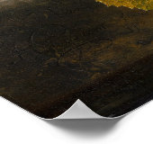 Flower still Life, Jan van Huysum Poster (Hoek)