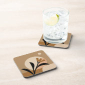 Flower Sun Boho Bier Onderzetter (Rechterzijde)