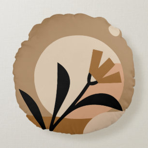 Flower Sun Boho Rond Kussen