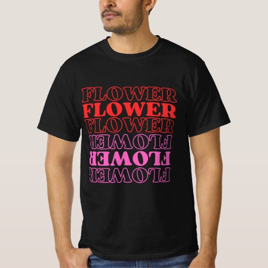 FLOWER T-shirt (Voorkant)