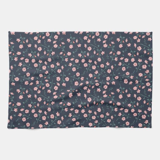 Flower Tattoos Theedoek (Horizontaal)