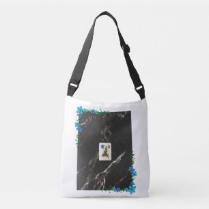 Flower Tegel Mahjong Crossbody Bag Tas
