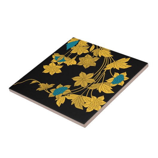 flower tegeltje (Zijkant)