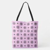 Flower Texture Tote Bag (Achterkant)