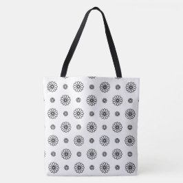 Flower Texture Tote Bag