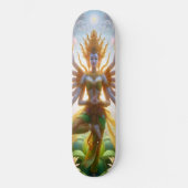 Flower Thai Goddess Skateboard Deck (Voorkant)