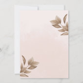 Flower Thank You Card Kaart (Achterkant)