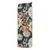 Flower Thermal Tumbler Thermosbeker (Gedraaid links)