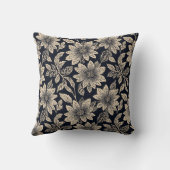 Flower Throw Pillow Kussen (Achterkant)