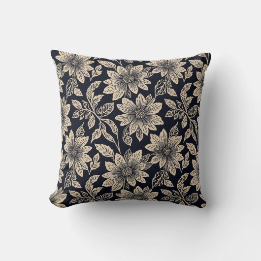 Flower Throw Pillow Kussen (Voorkant)