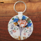 Flower tiles sleutelhanger (Voorkant)