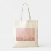 Flower tole bags-U kunt bewerken Tote Bag (Achterkant)