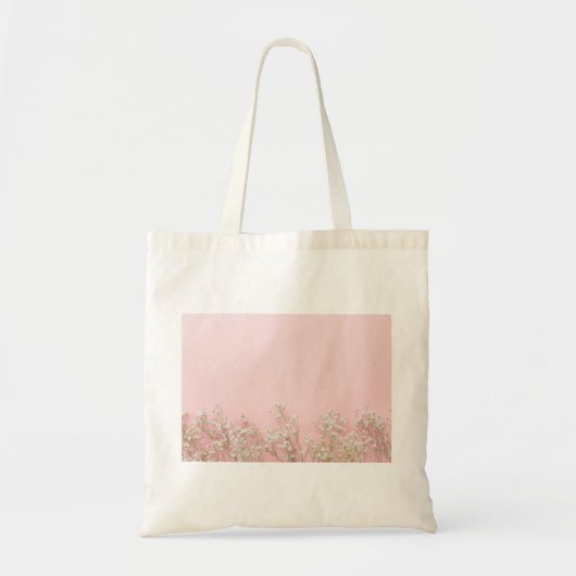 Flower tole bags-U kunt bewerken Tote Bag (Voorkant)