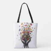 Flower Tote Bag (Achterkant)