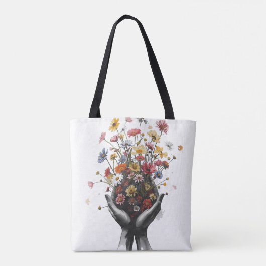 Flower Tote Bag (Achterkant)